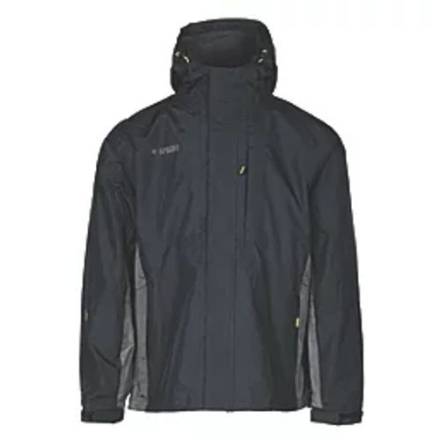Apache Welland 100% Waterproof Jacket Black/Grey Medium